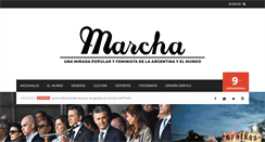 Desktop Screenshot of marcha.org.ar