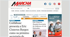 Desktop Screenshot of marcha.com.mx